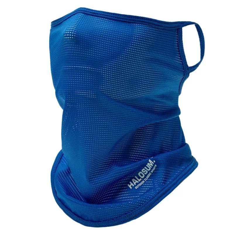 Mascarilla facial de seda de hielo pasamontañas protección solar de verano transpirable resistente a los rayos UV a prueba de viento para ciclismo senderismo actividades al aire libre — 9/10