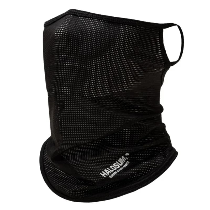 Máscara facial completa de seda gelada balaclava verão proteção solar respirável resistente a UV à prova de vento para ciclismo caminhadas atividades ao ar livre