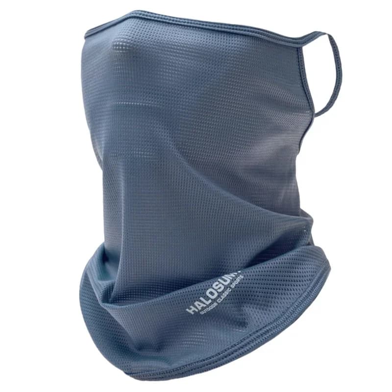 Mascarilla facial de seda de hielo pasamontañas protección solar de verano transpirable resistente a los rayos UV a prueba de viento para ciclismo senderismo actividades al aire libre — 10/10
