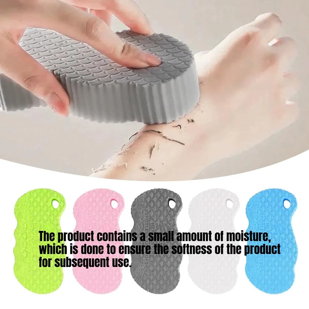 Éponge de bain magique 3D pour enfants, exfoliante pour le corps, élimine les peaux mortes, masseur, brosses de douche nettoyantes, éponge exfoliante, gadget. — 4/10