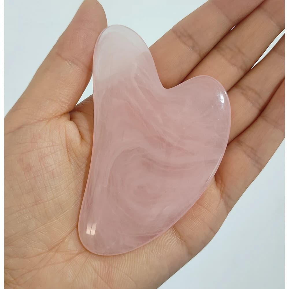Tabla de masaje Gua Sha de 1 pieza, herramientas de cuidado facial, raspadores de masaje para cara, cuello, espalda, cuerpo, herramienta de masaje SPA — 7/10