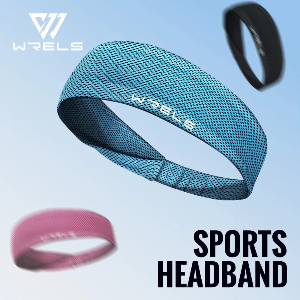 Bandeau de Sport d'été respirant, bandeau de Fitness, antidérapant, élastique, pour Tennis, évacuation de la sueur, léger, pour course à pied