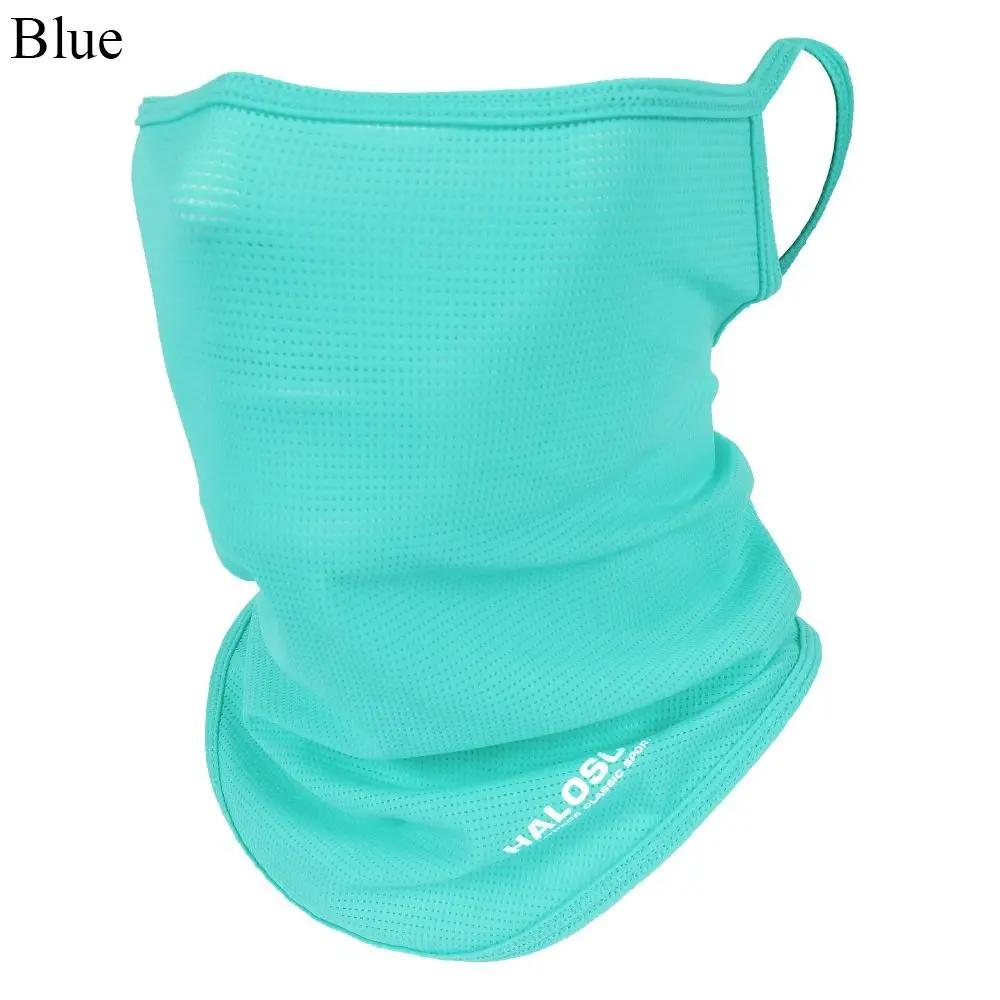 Full Face Mask Balaclava Breathable Sun UV Protection Summer Ice Silk Sun Protection Bike Mask Motorcycle Scarf Neck Gaiter — 7/10