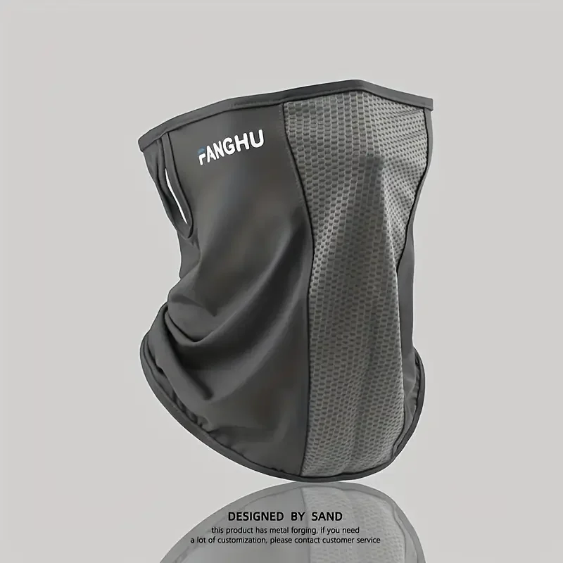 Máscaras de ciclismo headwear bandana bandana rosto cachecol máscara pescoço balaclava respirável leve vento fresco caminhadas ao ar livre máscara de seda gelo — 10/10