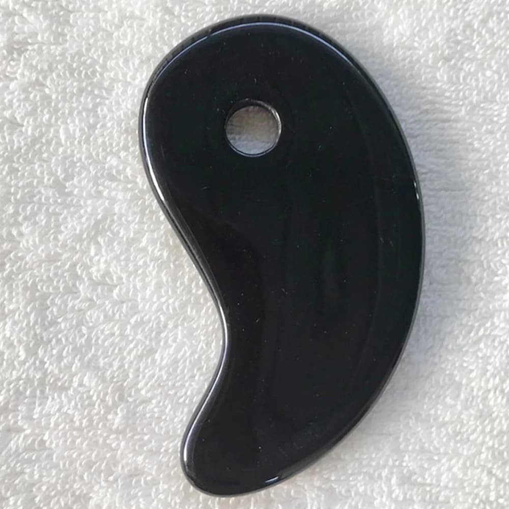 Tabla de masaje Gua Sha de 1 pieza, herramientas de cuidado facial, raspadores de masaje para cara, cuello, espalda, cuerpo, herramienta de masaje SPA — 8/10