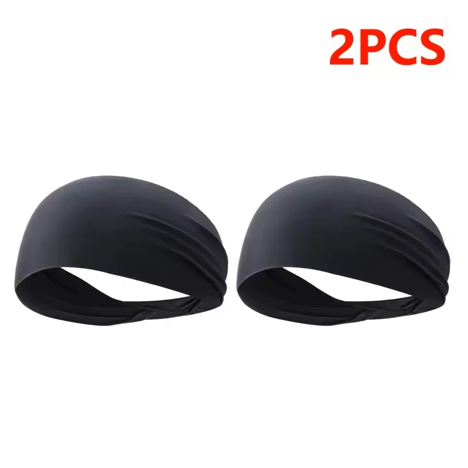 Bandeaux de sport élastiques, coiffure d'absorption de la sueur, bandeau d'entraînement à séchage rapide, antidérapant, respirant, pour Yoga, course à pied — 8/10