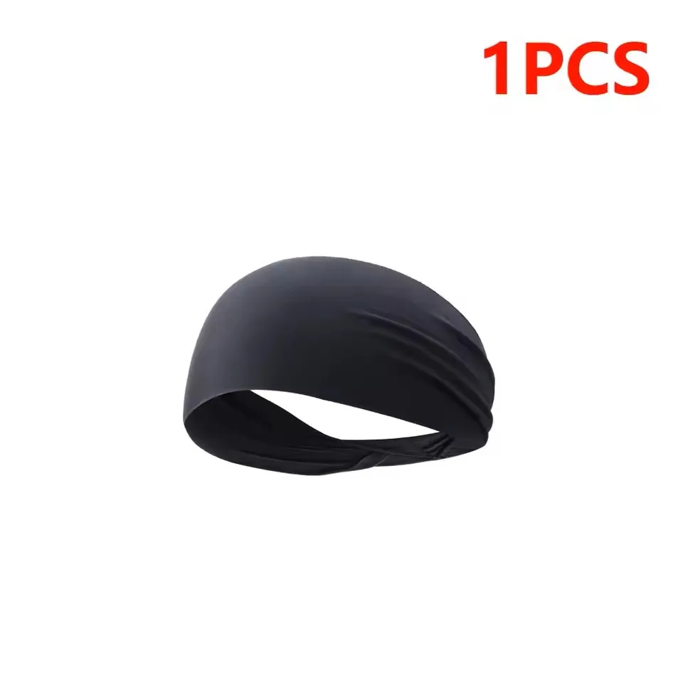 Bandeaux de sport élastiques, coiffure d'absorption de la sueur, bandeau d'entraînement à séchage rapide, antidérapant, respirant, pour Yoga, course à pied — 10/10