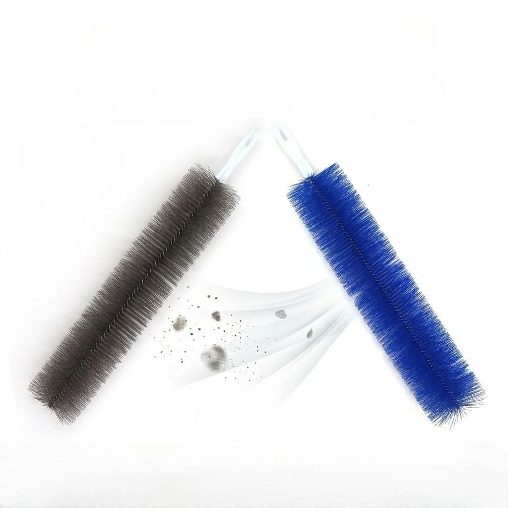 Escova multifuncional para limpeza de ventiladores, espanador flexível para telas e persianas, escova de limpeza para superfícies de difícil acesso — 9/9